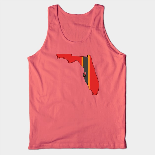 Tampa Bay Football Tank Top by doctorheadly